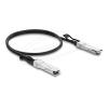 Delock - 100GBase Direktanschlusskabel - QSFP28 (M) zu QSFP28 (M) - 1 m - 4.5 mm - twinaxial - IEEE 802.3bj - passiv - Schwarz