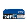 Brother TN241BK - 2er-Pack - Schwarz - original - Tonerpatrone - für Brother DCP-9015, DCP-9020, HL-3140, HL-3150, HL-3170, MFC-9140, MFC-9330, MFC-9340
