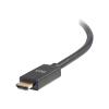 C2G 6ft DisplayPort to HDMI Cable - DP to HDMI Adapter Cable - DisplayPort 1.2a HDMI 1.4b - 4K 30Hz - M / M - Adapterkabel - DisplayPort männlich zu HDMI männlich - 1.83 m - Schwarz - passiv, 4K Unterstützung