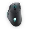 Alienware AW620M - Maus - Für Rechtshänder - optisch - 7 Tasten - kabelgebunden, kabellos - USB, 2.4 GHz - Dark Side of the Moon - retail - Box