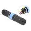Delock - Spannungsversorgungs-Anschluss-Kit - 450 V - 24 A - Schwarz
