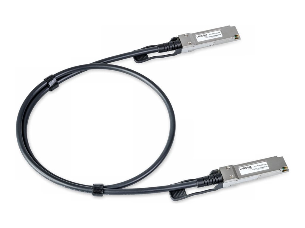 LANCOM SFP-DAC100-1M - 100GBase Direktanschlusskabel - SFP+ zu SFP+ - 1 m - Duplex (Packung mit 8)