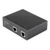 StarTech.com Industrial Gigabit PoE Injector - High Speed / High Power 90W - 802.3bt PoE++ 48V-56VDC Hutschiene UPoE / Ultra Power Over Ethernet Injektor Adapter -40&deg,C bis 75&deg,C Robust (POEINJ1G90W) - Power Injector - 90 Watt - Ausgangsanschlüsse: