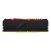 Kingston FURY Beast RGB - DDR4 - Modul - 8 GB - DIMM 288-PIN - 3600 MHz / PC4-28800 - CL17 - 1.35 V - ungepuffert - non-ECC - Schwarz
