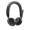 Dell Wireless Headset WL3024 - Headset - On-Ear - vertikal - Bluetooth - kabellos - Zertifiziert für Microsoft Teams, Zoom Certified