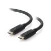 C2G 3ft Thunderbolt 3 Cable - USB C Thunderbolt 3 Cable - 100W Power Delivery - 20Gbps - Black - M / M - Thunderbolt-Kabel - 24 pin USB-C (M) zu 24 pin USB-C (M) - USB 3.1 Gen 2 / Thunderbolt 3 / DisplayPort - 91.4 cm - 4K Unterstützung - Schwarz