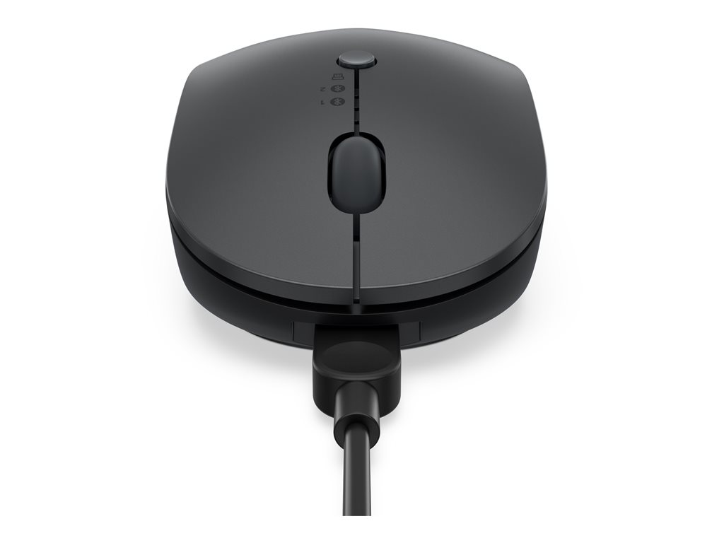 Lenovo Multi-Device - X9 Edition - Maus - rechts- und linkshändig - optisch - 4 Tasten - kabellos - 2.4 GHz, Bluetooth 5.0 - USB-C Wireless-Empfänger - Donnergrau (oben), blitzschwarz (unten) - braune Box - für ThinkPad T16 Gen 4 21QN