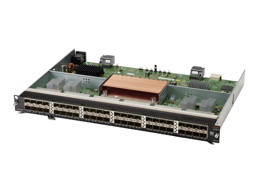 HPE Aruba 6400 v2 Extended Tables Module - Erweiterungsmodul - Gigabit Ethernet / 10Gb Ethernet / 25Gb Ethernet SFP28 x 48 - für P / N: JL741A, R0X26AR, R0X27C, R0X30A, R0X38C, R0X39C, R0X40C, R0X41C, R0X42C, R0X43C