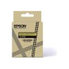 Epson LabelWorks LK-4YAS - Grau auf Gelb - Rolle (1,2 cm x 8 m) 1 Kassette(n) Hängebox - Bandkassette - für LabelWorks LW-C410, LW-C610