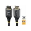 Startech - Premium High Speed - HDMI-Kabel - HDMI männlich zu HDMI männlich - 1.5 m - abgeschirmt - schwarz & silber - 4K60Hz-Unterstützung, 1440p (UWQHD) Unterstützung 144Hz, 1080p Unterstützung 240Hz, passiv