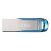 SanDisk Ultra Flair - USB-Flash-Laufwerk - 128 GB - USB 3.0 - Blau