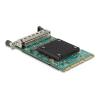 Delock OCP 3.0 Karte zu 4 x RJ45 Gigabit LAN