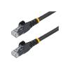StarTech.com 10m Cat5e Ethernet Netzwerkkabel Snagless mit RJ45 - Cat 5e UTP Kabel - Schwarz - Patch-Kabel - RJ-45 (M) zu RJ-45 (M) - 10 m - UTP - CAT 5e - ohne Haken - Schwarz