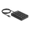 Delock - Tastenfeld - 19 Tasten - USB-C - Schwarz - retail