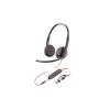 Poly Blackwire 3225 - Blackwire 3200 Series - Headset - On-Ear - kabelgebunden - 3,5 mm Stecker, USB-C - Schwarz - Zertifiziert für Skype für Unternehmen, Cisco Jabber Certified, Avaya Certified, UC-zertifiziert - Replaces Poly SKU 209751-101