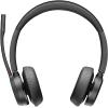 Poly Voyager 4320 - Voyager 4300 UC series - Headset - On-Ear - Bluetooth - kabellos, kabelgebunden - USB-A - Schwarz - Zertifiziert für Microsoft Teams, Zoom Certified - Replaces Poly SKU 218475-01