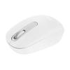 Logitech M196 - Maus - rechts- und linkshändig - optisch - 3 Tasten - kabellos - Bluetooth - Off White
