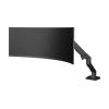 HX ARM WITH VERY HEAVY DUTY PIVOT, DESK MOUNT, MBK
