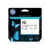 HP No 70 Printhead / Cyan + Light Magenta