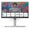 AOC Q27U3CV - Graphic Pro Series - LED-Monitor - 68.6 cm (27") - 2560 x 1440 QHD @ 75 Hz - IPS - 1000:1 - DisplayHDR 400 - 4 ms - HDMI, DisplayPort, USB-C - Lautsprecher - Schwarz