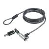 StarTech.com Nano Laptop Cable Lock, 6ft (2m), Anti-Theft Keyed Lock, Security Cable Locks Nano Slot Computers, For HP EliteBook / Lenovo ThinkPad X1 / 2-1 Laptops, Cut-Resistant Steel Cable Lock For Laptop (NANOK-LAPTOP-LOCK) - Sicherheitskabelschloss -