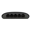 Switch / D-Link DES-1005D / E / unmanaged / 5x 10 / 100TX / Auto-Uplink MDI-II / -X / ext. Netzteil / lüfterlos