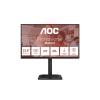 AOC 24E4U - LED-Monitor - 61 cm (24") (23.8" sichtbar) - 1920 x 1080 Full HD (1080p) @ 120 Hz - IPS - 300 cd / m² - 1500:1 - 4 ms - HDMI, VGA, DisplayPort - Lautsprecher - Schwarz