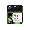HP 712 - 3er-Pack - 29 ml - Magenta - original - DesignJet - Tintenpatrone - für DesignJet Studio, T210, T230, T250, T630, T650