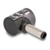 Delock - Adapter für Power Connector - Gleichstromstecker 4,5 x 3,0 mm (M) zu 8-poliger Steckverbinder magnetisch - 20 V - 3 A - Anthrazit