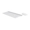 Logitech Slim Wireless Combo MK470 - Tastatur-und-Maus-Set - kabellos - 2.4 GHz - Französisch - Off-White