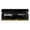 Kingston FURY Impact - DDR4 - Kit - 16 GB: 2 x 8 GB - SO DIMM 260-PIN - 3200 MT / s / PC4-25600 - CL20 - 1.2 V - ungepuffert - non-ECC - Schwarz