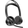 Poly Voyager Focus 2-M - Headset - On-Ear - Bluetooth - kabellos, kabelgebunden - USB-C - Schwarz - Zertifiziert für Microsoft Teams - Replaces Poly SKU 214432-02