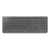 CHERRY KW 3000 - Tastatur - geräuscharm, Full-Size-Layout - kabellos - 2.4 GHz - QWERTZ - Deutsch - Schwarz - plastikfreie Verpackung