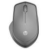 HP 285 Silent - Maus - ergonomisch - optisch - kabellos - 2.4 GHz - kabelloser Empfänger (USB)