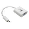 Eaton Tripp Lite Series USB C to VGA Video Adapter Converter1080p, M / F, USB Type C to VGA, USB-C to VGA, USB Type-C to VGA 6in - Externer Videoadapter - USB-C 3.1 - VGA - weiß
