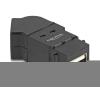 Delock - USB-Adapter - USB (W) Paneel montierbar zu USB (W) gewinkelt - USB 2.0 - Keystone-Buchse - Schwarz