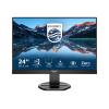 Philips B Line 240B9 - LED-Monitor - 61.1 cm (24.1") (24" sichtbar) - 1920 x 1200 WUXGA @ 75 Hz - IPS - 300 cd / m² - 1000:1 - 4 ms - HDMI, DVI-D, VGA, DisplayPort - Lautsprecher - Black Texture