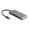 Delock - Hub - 10 Gbps - 2 x USB 3.2 Gen 2 + 2 x USB-C 3.2 Gen 2 - Desktop