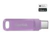 SanDisk Ultra Dual Drive Go - USB-Flash-Laufwerk - 1 TB - USB 3.2 Gen 1 / USB-C - Lavendel