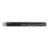 QNAP QSW-M5218P-6F12T - Switch - L3 Lite - managed - 6 x 25 Gigabit SFP28 + 12 x 100 / 1000 / 2.5G / 5G / 10GBase-T (PoE++) - an Rack montierbar - PoE++ (470 W)