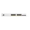 Cisco Catalyst 1300-24P-4G - Switch - L3 - managed - 24 x 10 / 100 / 1000 (PoE+) + 4 x 1 Gigabit SFP - an Rack montierbar - PoE+ (195 W) - wiederaufbereitet