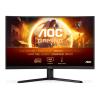 AOC Gaming CQ32G4VE - G4 Series - LED-Monitor - Gaming - gebogen - 81.3 cm (32") (31.5" sichtbar) - 2560 x 1440 QHD @ 180 Hz - Fast VA - 300 cd / m² - 3500:1 - HDR10 - 0.5 ms - 2xHDMI, DisplayPort - Grau, Schwarz
