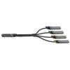 NVIDIA - 800GBase Splitter für direkten Anschluss - OSFP (M) zu OSFP (M) - 5 m - passives aktives Kupferkabel (ACC), Flattop, halogenfrei