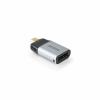 DICOTA - Videoadapter - 24 pin USB-C (M) zu DisplayPort (W) - USB-Stromversorgung (100 W) - Silber