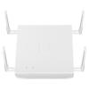 10 x Dual Radio Wi-Fi 6 (802.11ax) Access Point für bis zu 1,7 Gbit / s, paralleler Betrieb in 2,4 GHz und 5 GHz, 2x2 MU-MIMO, OFMDA, USB, BLE 5.1, 2x1GE (1x PoE 802.3at), WPA3, IEEE 802.1X, Multi-SSID, VLAN, 4x externe Rundstahlantennen, inkl. Netztei