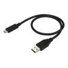 StarTech.com USB auf USB-C Kabel - St / St - 0,5m - USB 3.1(10Gbit / s) - USB A zu USB C Kabel - USB 3.1 Typ C Kabel - USB-Kabel - USB Typ A (M) zu 24 pin USB-C (M) - USB 3.1 Gen 2 - 50 cm - für P / N: 4SD4FCRU31C, HBS304A24A, M2E1BMU31C, M2E1BRU31C, PEXU