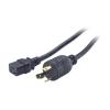 APC - Stromkabel - NEMA L6-30 (M) zu IEC 60320 C19 - 2.44 m - Schwarz - für P / N: AP4431, SRT10KRMXLT-5KTF2, SRT10KXLTW, SRT3000XLTW, SRT6KXLTW, SRT8KXLJ