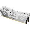 Kingston FURY Renegade - DDR5 - Kit - 64 GB: 2 x 32 GB - DIMM 288-PIN - 3200 MHz / PC5-51200 - 1.1 V - ungepuffert - on-die ECC - weiß, Silber