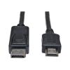 Eaton Tripp Lite Series DisplayPort to HDMI Adapter Cable (M / M), 10 ft. (3.1 m) - Adapterkabel - DisplayPort männlich zu HDMI männlich - 3.05 m - Schwarz