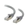Kabel / Cat6a Shielded Patch 1 m Grey